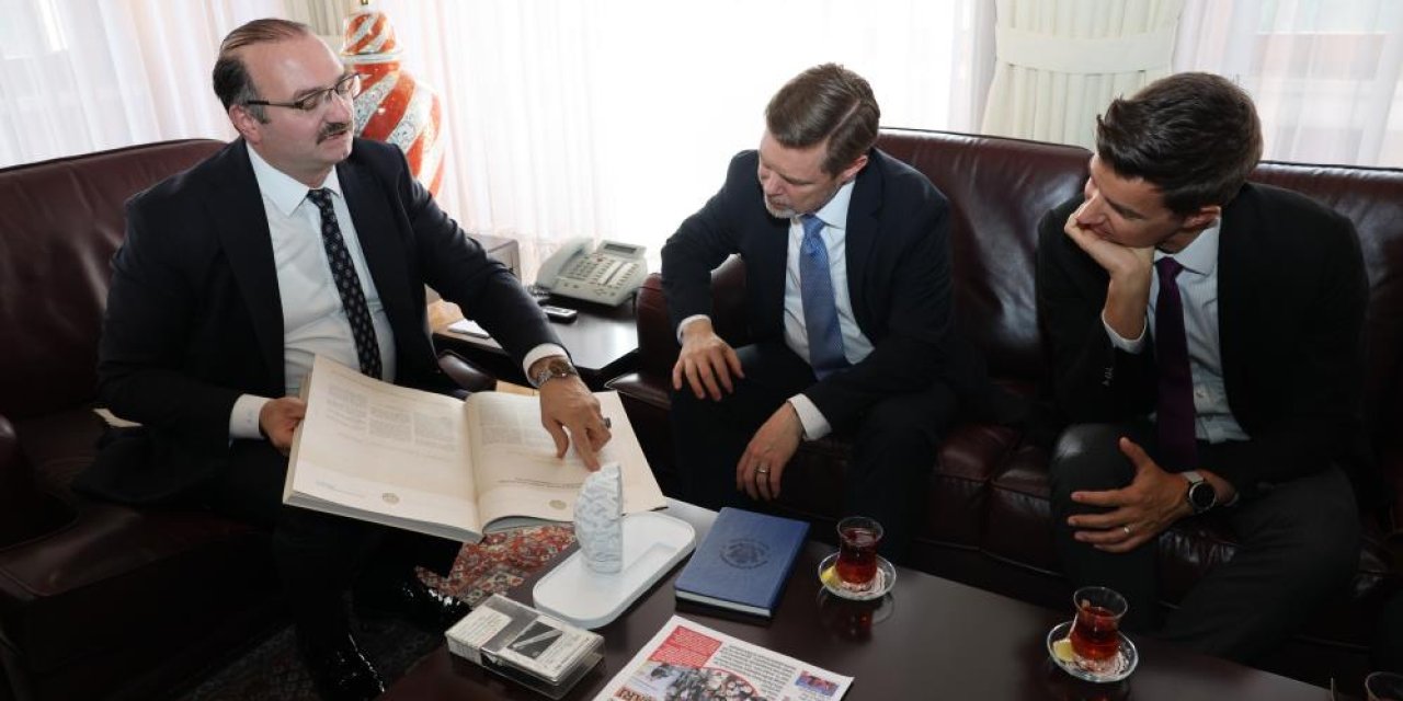 ABD Büyükelçiliği Heyetinden Atatürk Üniversitesine Ziyaret
