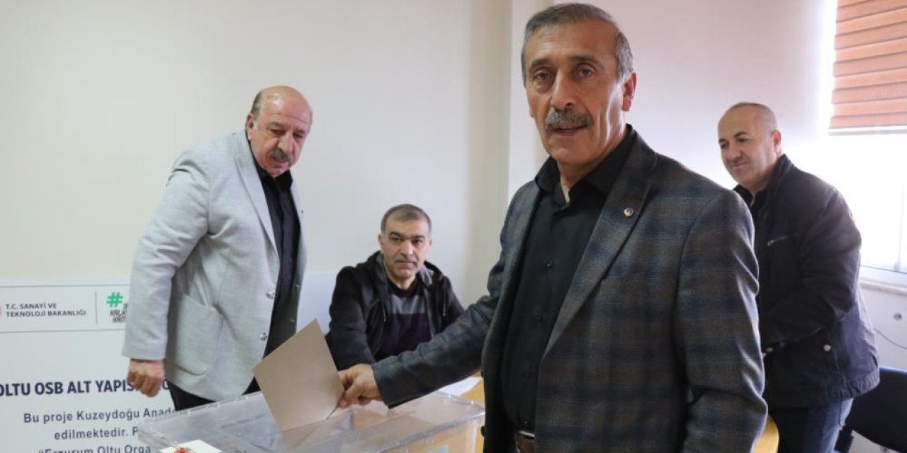 Oltu TSO’da Baki Karaca 5. Kez Başkan Seçildi!
