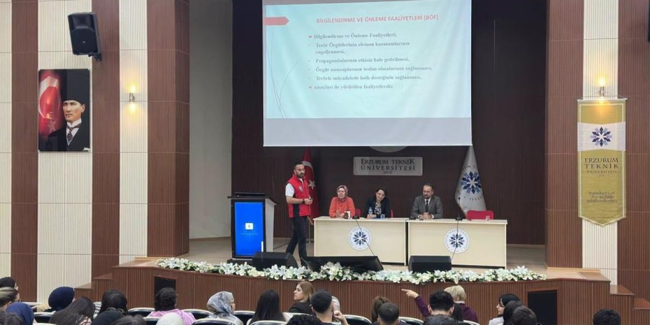 Erzurum’da gençlere terör tuzakları, velilere dolandırıcılık uyarısı