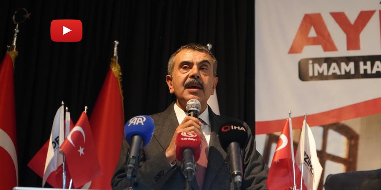 Yusuf Tekin Erzurum’da açıkladı: “İmam hatip okullarının üçüncü kurucusu Erdoğan’dır”