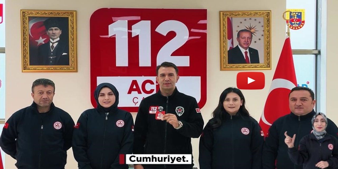 Erzurum 112’den 29 Ekim’e özel klip: “Umuda açılan ilk ses”
