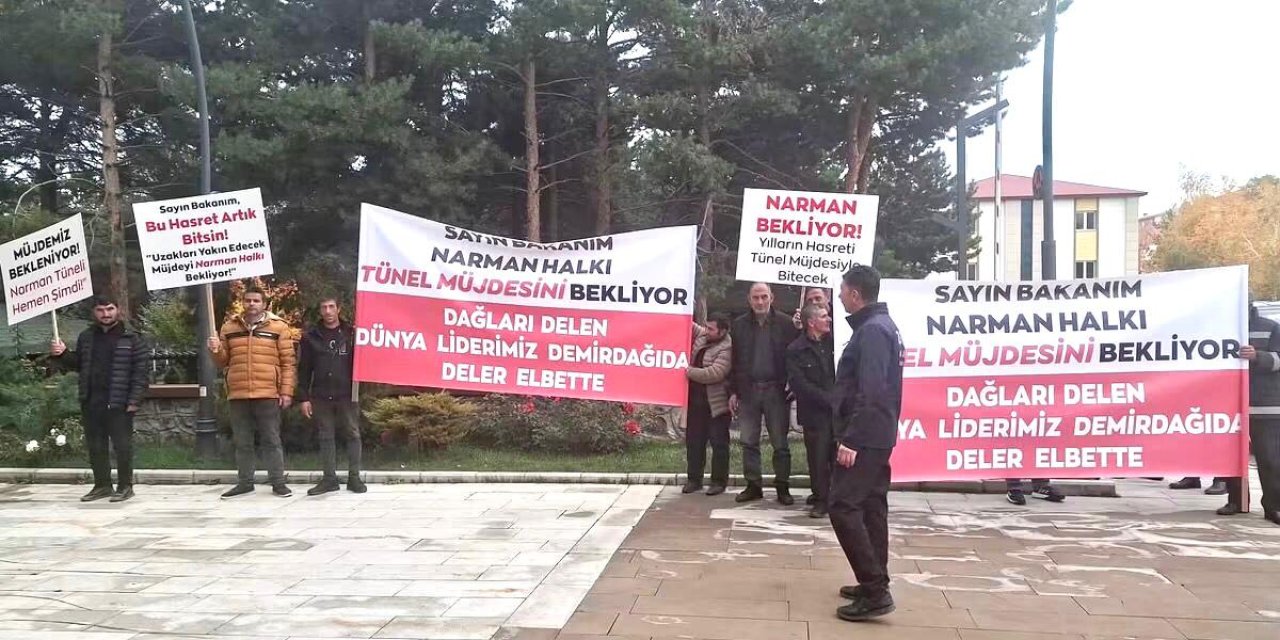 Bakan Uraloğlu’ndan Narman’a Demirdağ Tüneli sözü