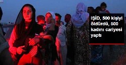 500 Yezidi Kadın Cariye yapıldı...