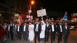 Erzurum Ülkü Ocaklarından 12 Eylül Protestosu