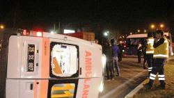 Erzurum'da Ambulansla Minibüs Çarpıştı: 5 Yaralı