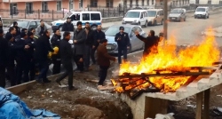 Erzurum'da Konutzede Kendini Ateşe Attı