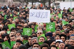 Binlerce Erzurumlu'dan Peygambere Saygı Yürüyüşü