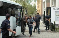 Erzurum'da 8 tutuklama...
