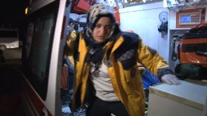 Erzurum'da Buz Hokey Final Maçı Kavgalı Bitti