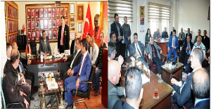 MHP'li adaylar Şehit Derneği ile Kamusen'i ziyaret ettiler...