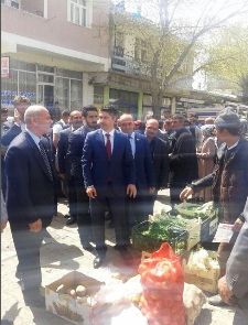 Ak Parti’nin Erzurum Milletvekili Adayları İlçeleri Karış Karış Geziyor…