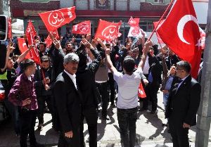 MHP Milletvekili Adayları Horasan’da Yoğun İlgi Gördü