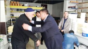 MHP Adayları Çimen Ve Hızarcı Gürcü Kapı’da Seçmenle Bir Araya Geldi