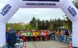 1. Uluslararası Erzurum Yarı Maratonu’nda Etiyopyalılar Birinci Oldu