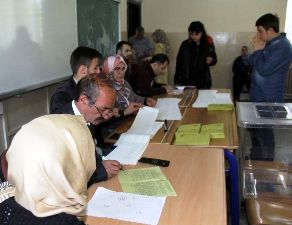 Erzurum’da Oy Kullanma İşlemi Başladı