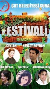 Erzurum’un Çat İlçesini Festival Heyecanı Kuşattı