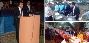 Uzundere’de semazen ve ney eşliğinde iftar