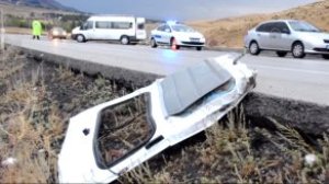 Erzurum'da Trafik Kazası: 1 Ölü, 9 Yaralı
