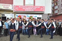 MHP Palandöken İlçe Binası Törenle Açıldı