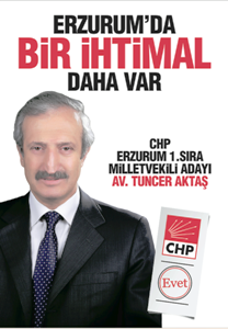 CHP'li Tuncer Aktaş seçim çalışmalarını aralıksız sürdürüyor. Aktaş:  Erzurumlu hem huzurunu hem ekmeğini kaybetmiş durumda