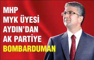 Aydın: ‘’Türkiye artık terörün , teröristin çok rahat alan  bulabildiği bir ülke haline geldi'