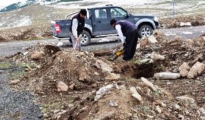 Erzurum’daki Mezarlık Hizmetlerinde Kış Hazırlığı