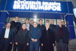 Büyükşehir Belediye Yöneticilerinden Bb Erzurumspor Kulüp Başkanı Ali Demirhan’a Hayırlı Olsun Ziyareti