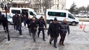 Erzurum'da FETÖ/PDY Operasyonunda Gözaltına Alınan 30 Kişi Adliyede