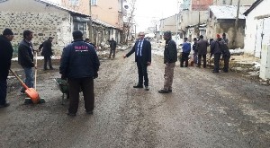 Çat Belediyesi'nde Bahar Temizliği Erken Başladı