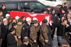 Erzurum'da Şehit Polis Yüca'ya Son Görev...