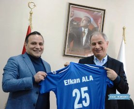 Bakan Ala’dan BB Erzurumspor’a Ziyaret