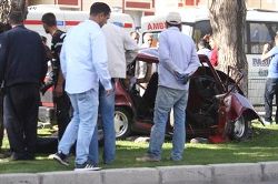 Erzurum'da Kaza: 1 Ölü 4 Yaralı Var