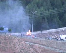PKK Polis Aracına Saldırdı: 7 Şehit