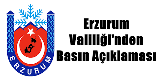 Erzurum Valiliği duyurdu..