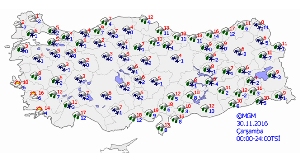 Türkiye, önümüzdeki hafta soğuk ve yağışlı sistemin etkisine giriyor