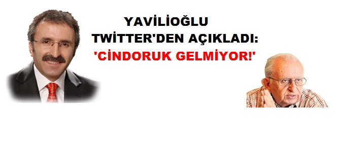 Yavilioğlu Twitter'de açıkladı...