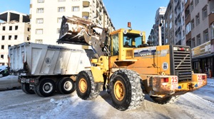 ERZURUM’DA KARLA MÜCADELE