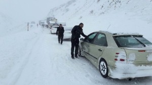 Erzurum - Bingöl Yolu Ulaşıma Kapandı