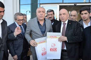 Çat Belediye Başkanı Kılıç  Ilıcalı'yı konuk etti.