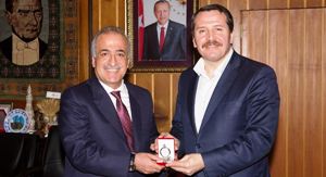 Memur-sen Genel Başkanı Ali Yalçın’dan, Rektör Çomaklı’ya Ziyaret