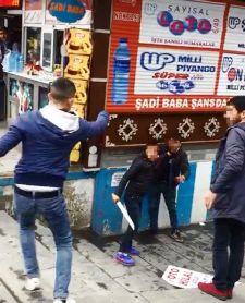 Erzurum’da Bıçaklı Gençler Dehşet Saçtı