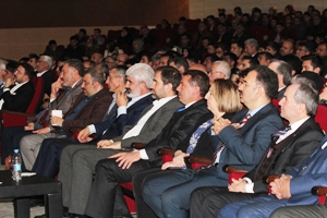 Başbakan Başdanışmanı Mustafa Şen ile GENAR Araştırma Şirketi Başkanı İhsan Aktaş Rektör Çomaklı’yı Ziyaret Etti