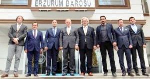 Başkan Sekmen Erzurum Barosunu Ziyaret Etti