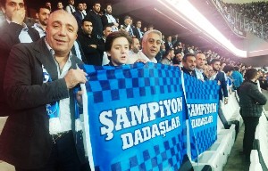 Çat Belediye Başkanı Arif Hikmet Kılıç Şampiyon Erzurumspor'u İstanbul'da da yalnız bırakmadı.