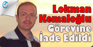 Kemaloğlu, göreve iade edilenler listesinde yer aldı