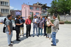 Muratpaşa Kent Meydanı, medya temsilcilerinden tam not aldı