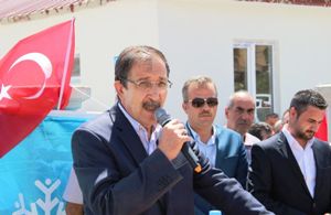 Palandöken Belediyesi Kırsal Mahallelerdeki 41 Tesisin Açılışını Yaptı