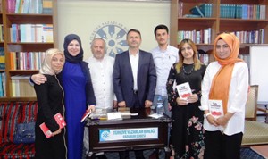Türetken, ‘Türk Teknolojosi Ama Nasıl?’ kitabını TYB Erzurum Şubesi’nde Tanıttı