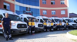 ERZURUM 112 ACİL SAĞLIK EKİPLERİ ŞİFA DAĞITIYOR