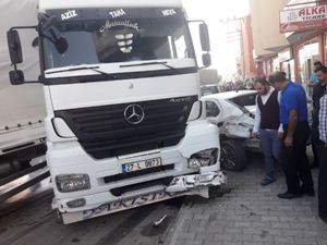 Erzurum’da Trafik Kazası: 3 Yaralı